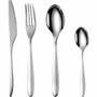 Arthur Martin AM0211 Couverts en Acier Inoxydable Gris, 24 Pièces