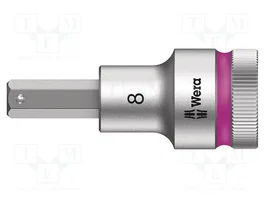 WERA Douille Allen-bit Hex-Plus 8mm 1/2 pol 60mm