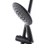 Ensemble de douche monocommande Noir en Laiton/Zinc/Inox/ABS