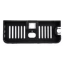 Ensemble de Douche Monocommande Noir avec Flexible, Barre et Pommeau - Laiton/Zinc, ABS, Acier Inoxydable - QLI-FA-3019