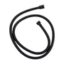 Ensemble de Douche Monocommande Noir avec Flexible, Barre et Pommeau - Laiton/Zinc, ABS, Acier Inoxydable - QLI-FA-3019