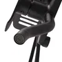 Ensemble de Douche Monocommande Noir avec Flexible, Barre et Pommeau - Laiton/Zinc, ABS, Acier Inoxydable - QLI-FA-3019