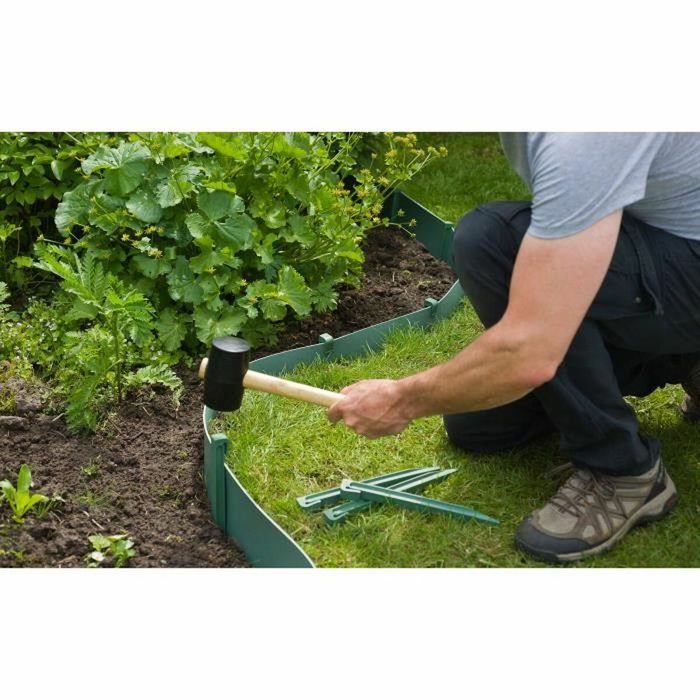 Nature Ancres pour bordure en polyéthylène recyclé - Vert