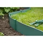 Nature Ancres pour bordure de jardin en polyéthylène recyclé - Lot de 10 piquets - Dimensions H26,7 x 1,9 x 1,8 cm - Vert