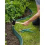 Nature Ancres pour bordure de jardin en polyéthylène recyclé - Lot de 10 piquets - Dimensions H26,7 x 1,9 x 1,8 cm - Vert