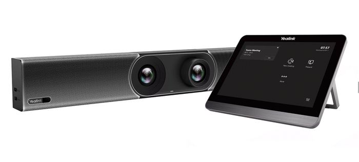 Yealink MeetingBar A30 Kit vidéoconférence Tout-en-un avec double caméra, 8 micros MEMS et IA pour salles moyennes - A30-020 Yealink MeetingBar A30 Kit vidéoconférence Tout-en-un avec double caméra, 8 micros MEMS et IA pour salles moyennes - A30-020