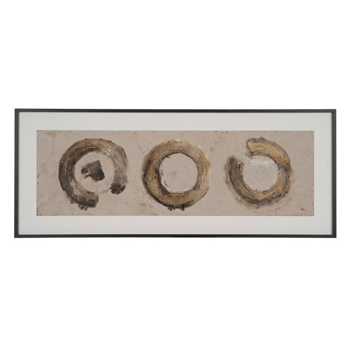 Toile Blanc Noir 150 x 4 x 60 cm Toile Blanc Noir 150 x 4 x 60 cm