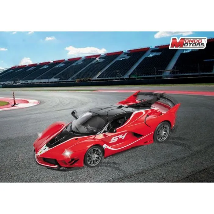 Mondo Motors Véhicule Radiocommandé Ferrari FXXK Evo Echelle 1:14 - Effets Lumineux - Réplique Circuit