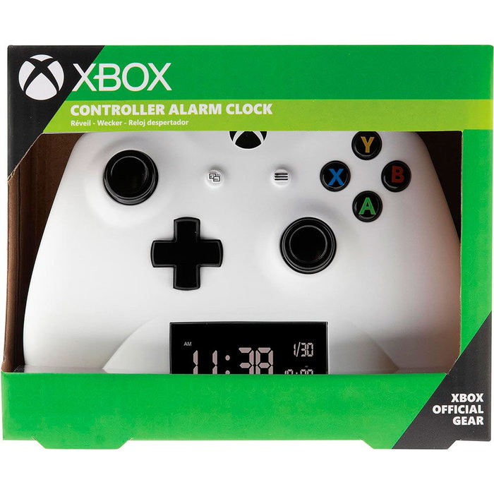 PALADONE Réveil numérique Xbox - Cadran LED, Design officiel, Alimentation par câble USB