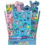 PYRAMID Calendrier de l'Avent Stitch Disney avec 24 surprises - Fournitures de bureau (crayons, stylos, gommes) - 35 x 25 cm