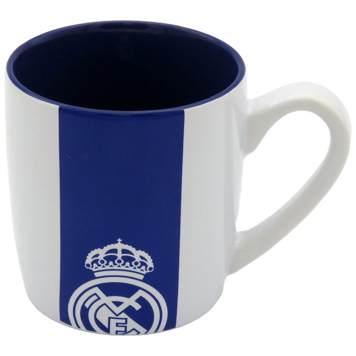 CYP BRANDS Tasse Real Madrid en céramique 380 ml, 11,5x8,8 cm, pour micro-ondes et lave-vaisselle CYP BRANDS Tasse Real Madrid en céramique 380 ml, 11,5x8,8 cm, pour micro-ondes et lave-vaisselle