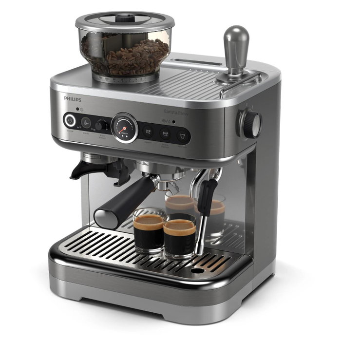 Philips PSA3228/01 Machine à espresso avec Portafilter Barista Brew, grise Philips PSA3228/01 Machine à espresso avec Portafilter Barista Brew, grise
