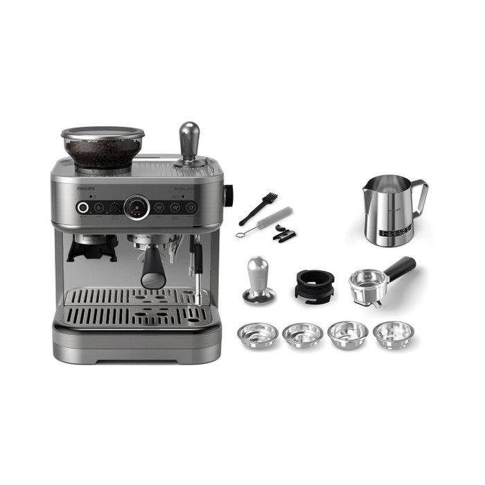 Philips PSA3228/01 Machine à espresso avec Portafilter Barista Brew, grise Philips PSA3228/01 Machine à espresso avec Portafilter Barista Brew, grise