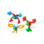 SUPERTHINGS - Boîte de collection Mutant Battle Exosquelettes (12 figurines) avec figurine exclusive changeant de couleur - Réf. Pst12D212In00