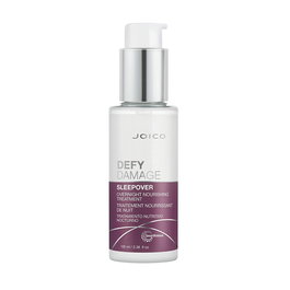 Joico Defy Damage Sleepover Overnight Nourishing Treatment - Traitement réparateur et nourrissant pour cheveux abîmés à appliquer la nuit, 100 ml