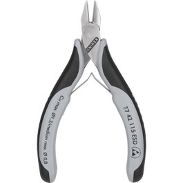 KNIPEX Pince coupante latérale de précision ESD 115 mm