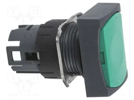 SCHNEIDER ELECTRIC Commutateur bouton-poussoir Harmony XB6 vert 16mm