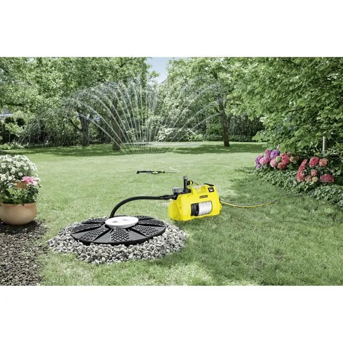 Kärcher Pompe automatique BP 5 Home & Garden, multicellulaire, 3.2 bars, 1000 W, 6000 l/h, protection thermique Kärcher Pompe automatique BP 5 Home & Garden, multicellulaire, 3.2 bars, 1000 W, 6000 l/h, protection thermique