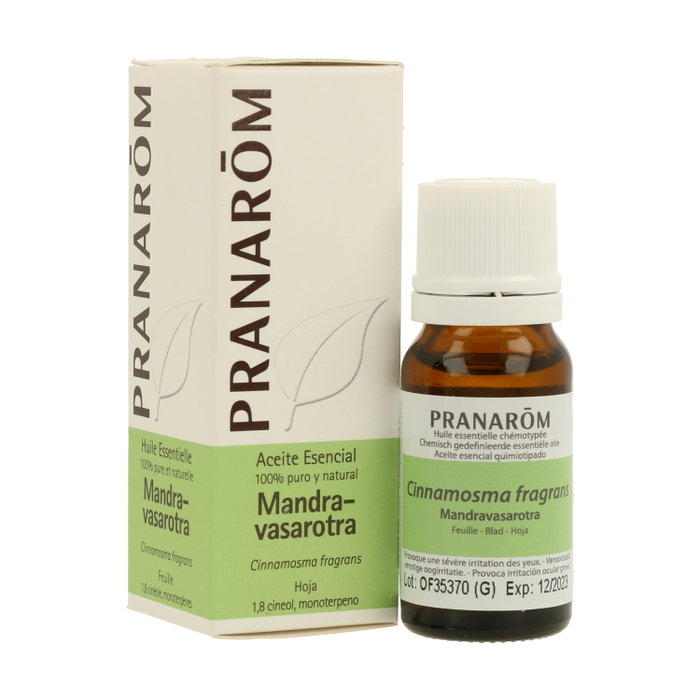 PRANAROM Huile essentielle de Mandravasarotra 10 ml PRANAROM Huile essentielle de Mandravasarotra 10 ml