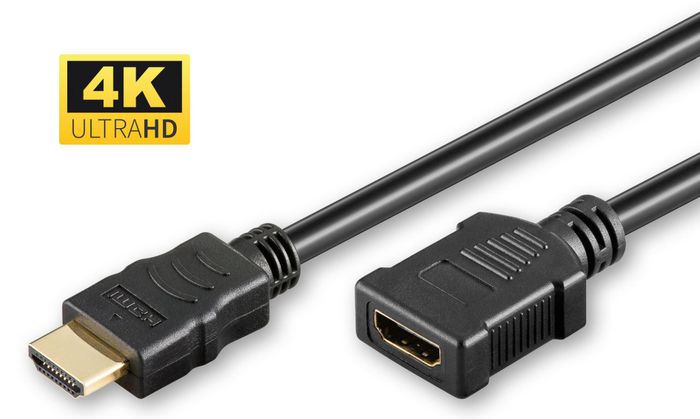 MicroConnect Câble HDMI 2.0 Ultra Haute Vitesse 4K@60Hz HDR avec ARC - Longueur 1,5 m - Noir MicroConnect Câble HDMI 2.0 Ultra Haute Vitesse 4K@60Hz HDR avec ARC - Longueur 1,5 m - Noir
