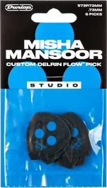 DUNLOP Púas Misha Mansoor Custom Delrin Flow Studio 0,73 mm (pack de 6)