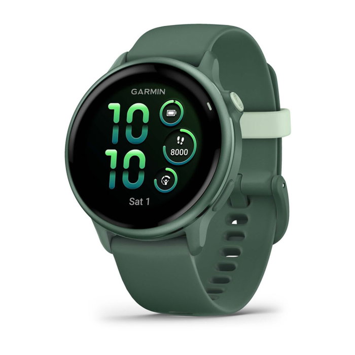 Garmin Vivoactive 6 - Montre connectée sport AMOLED Vert