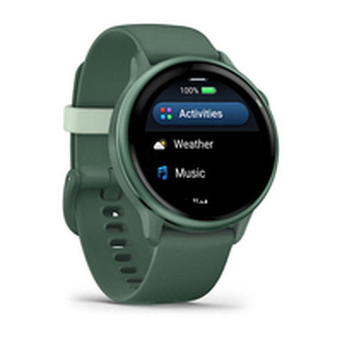 Garmin Vivoactive 6 - Montre connectée sport AMOLED Vert