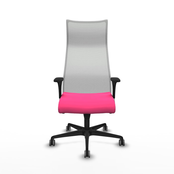 Piqueras y Crespo Chaise de Bureau Albacete Rose et Blanche