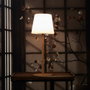 Home Deco Factory Lampe Rechargeable Effet Bois