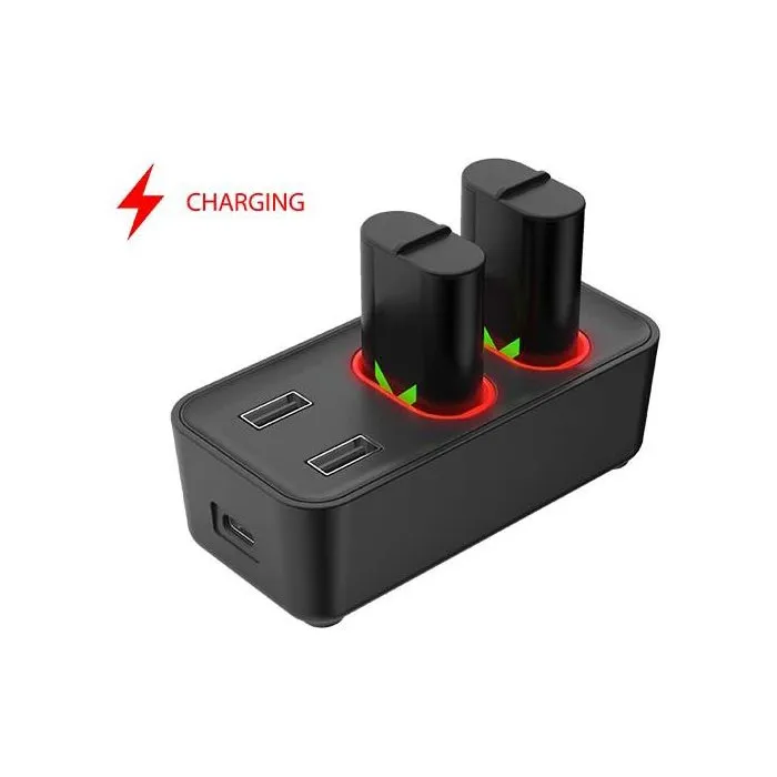 Subsonic Duo de batteries et chargeur LED pour Xbox One et Xbox Series