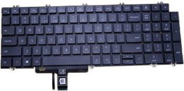 Dell N18NR - Clavier interne rétroéclairé avec disposition QWERTY anglais-international (99 touches) - Compatible Latitude/Precision