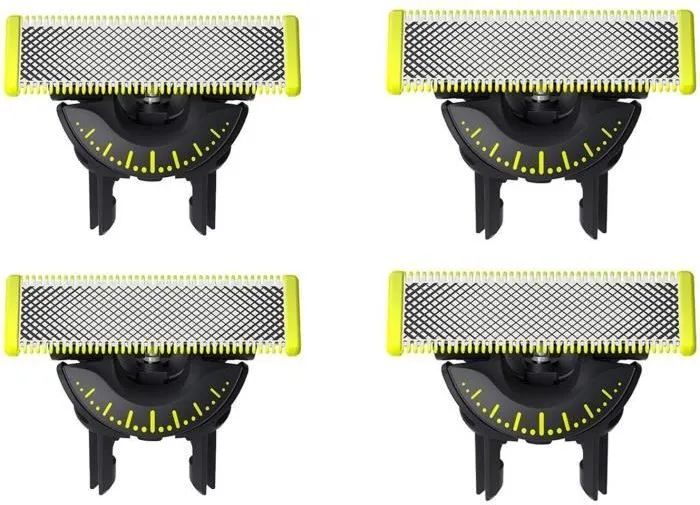 Philips - Lot de 4 lames de rechange OneBlade 360 - QP440/50