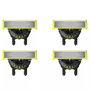 Philips Lot de 4 lames de rechange OneBlade 360 QP440/50