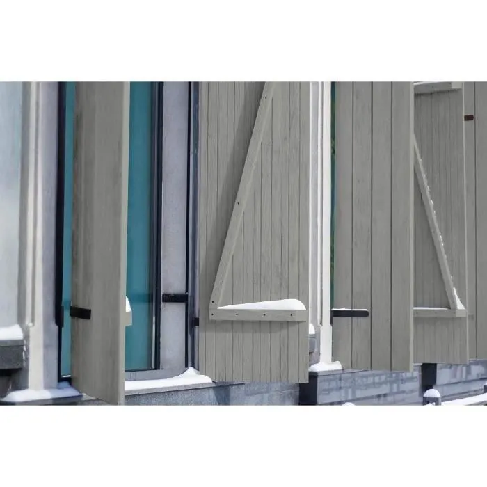 Ripolin Peinture Bois Satin Haute Protection 10 ans Gris bouleau