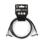 MXR Câble Patch Jack Angulaire 0,90 m - Faible Bruit pour Pédales d'Effet