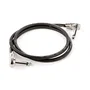 MXR Câble Patch Jack Angulaire 0,90 m - Faible Bruit pour Pédales d'Effet