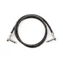 MXR Câble Patch Jack Angulaire 0,90 m - Faible Bruit pour Pédales d'Effet