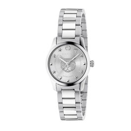 Gucci YA126595 G-Timeless en acier inoxydable gris