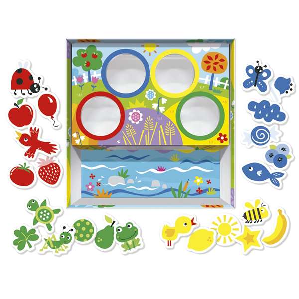 Educa Juego descubre los colores con la mariposa greta - Jeu éducatif pour enfants de 18 mois à 4 ans - Version espagnol et anglais Educa Juego descubre los colores con la mariposa greta - Jeu éducatif pour enfants de 18 mois à 4 ans - Version espagnol et anglais