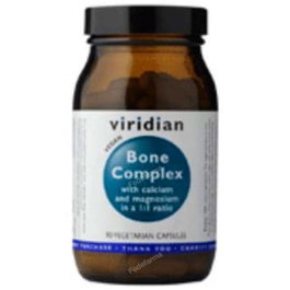 VIRIDIAN BONE COMPLEX 90 capsules végétariennes