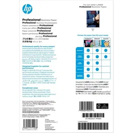 HP Papier A4 200g/m² Blanc - Pack de 150 feuilles - Certifié FSC - Idéal impressions présentations, flyers et documents professionnels