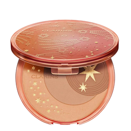 Clarins Poudre Compacte Bronzante Lueur, Maquillage Teint Finition Lumineuse, 19 g