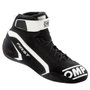 OMP FIRST Chaussures de course Noir/Blanc Taille 45