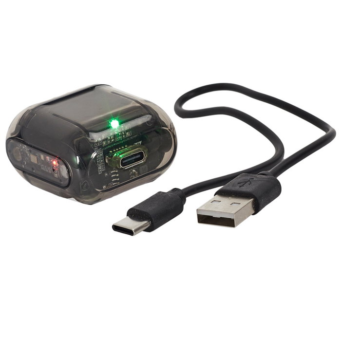 Be Mix Écouteurs sans fil LED Transparent