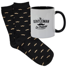 The Concept Factory Tasse et Paire de Chaussettes Assorties