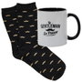 The Concept Factory Tasse et Paire de Chaussettes Assorties