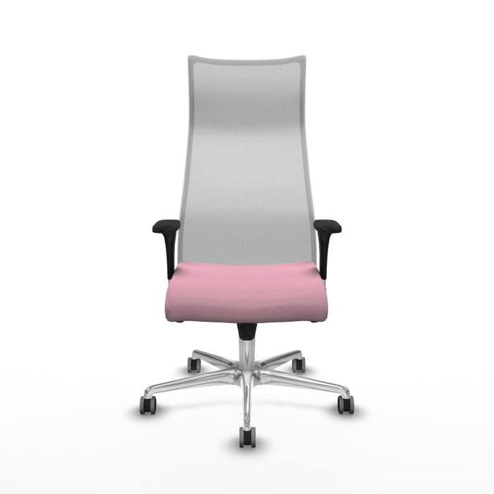 Piqueras y Crespo Chaise de Bureau Albacete Rose et Blanc Piqueras y Crespo Chaise de Bureau Albacete Rose et Blanc