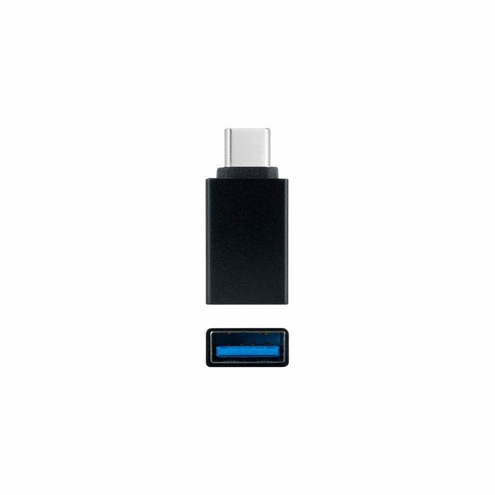 Nanocable Adaptateur USB-A vers USB-C 3.1 Aluminium Noir Nanocable Adaptateur USB-A vers USB-C 3.1 Aluminium Noir