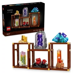 Lego Ideas 21362 - Set de Construction Adulte - Collection de Minéraux - Kit de Construction Déco