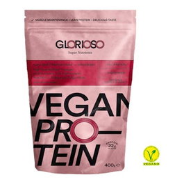 GLORIOSO Vegan Protein Fraise 500g
